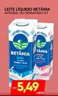 Novo Mix Leite líquido betania integral ou desnatado oferta