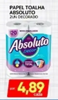 Novo Mix Papel toalha absoluto oferta