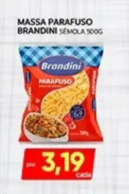 Novo Mix Massa parafuso brandini semola oferta