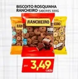 Novo Mix Biscoito rosquinha rancheiro sabores oferta