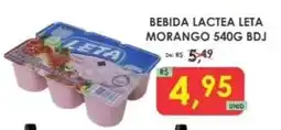 Fênix Supermercados Bebida lactea leta morango bdj oferta