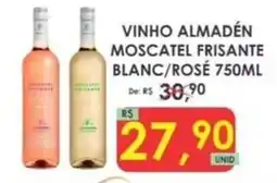 Fênix Supermercados Vinho almaden moscatel frisante blanc/rosé oferta