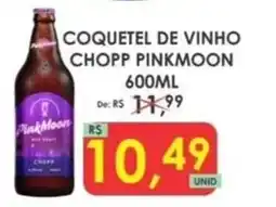 Fênix Supermercados Coquetel de vinho chopp pinkmoon oferta