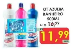 Fênix Supermercados Kit azulim banheiro oferta