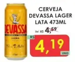 Fênix Supermercados Cerveja devassa lager lata oferta