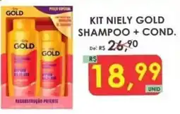 Fênix Supermercados Kit niely gold shampoo + cond. oferta