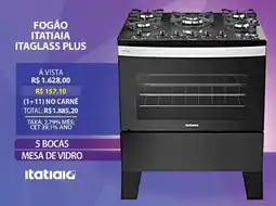 Lojas Cem Fogão itatiaia itaglass plus oferta