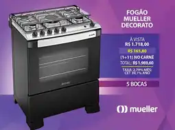 Lojas Cem Fogão mueller decorato oferta