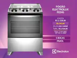 Lojas Cem Fogão electrolux fe5ig oferta