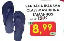 Fênix Supermercados Sandália ipanema class masculina tamanhos oferta
