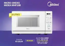 Lojas Cem Micro-ondas midea mhp20b oferta