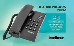 Lojas Cem Telefone intelbras pleno oferta