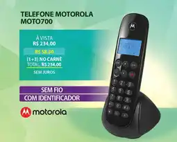 Lojas Cem Telefone motorola MOTO700 oferta