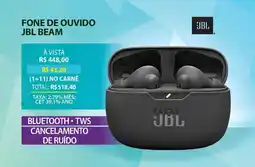 Lojas Cem Fone de ouvido jbl beam oferta