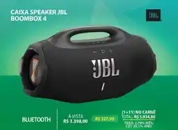 Lojas Cem Caixa speaker jbl boombox 4 oferta
