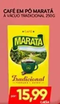 Novo Mix Café em pó maratá a vacuo tradicional oferta
