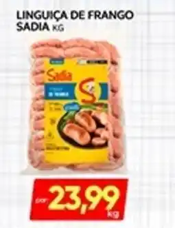 Novo Mix Linguiça de frango sadia oferta