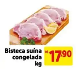 Mercado Extra Bisteca suína congelada oferta