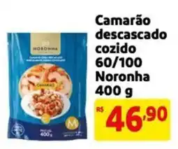 Mercado Extra Camarão descascado cozido 60/100 Noronha oferta