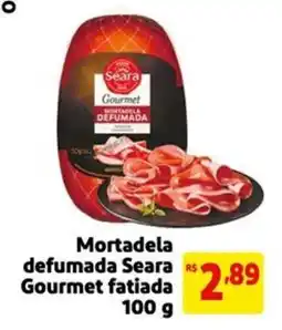 Mercado Extra Mortadela defumada Seara Gourmet fatiada oferta