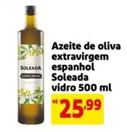 Mercado Extra Azeite de oliva extravirgem espanhol Soleada vidro oferta