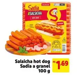 Mercado Extra Salsicha hot dog Sadia a granel oferta