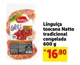 Mercado Extra Linguiça toscana Natto tradicional congelada oferta