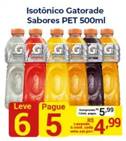 X Supermercados Isotônico Gatorade Sabores PET oferta