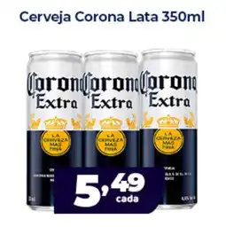 X Supermercados Cerveja Corona Lata oferta