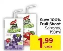 Carrefour Bairro Suco 100% Fruit Shoot Sabores, oferta