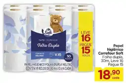 Carrefour Bairro Papel higiênico Carrefour Soft oferta
