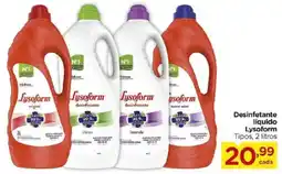 Carrefour Bairro Desinfetante líquido Lysoform Tipos, oferta