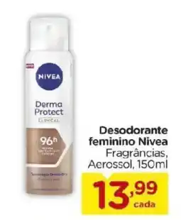 Carrefour Bairro Desodorante feminino Nivea Fragrâncias, Aerossol, oferta