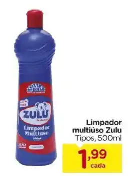 Carrefour Bairro Limpador multiuso Zulu Tipos, oferta