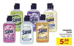 Carrefour Bairro Limpador Sanol Concentrado, Tipos, oferta