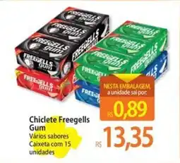 Atacadão Chiclete Freegells Gum oferta