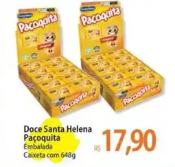 Atacadão Doce Santa Helena Paçoquita Embalada Caixeta oferta