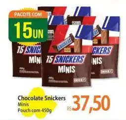 Atacadão Chocolate Snickers oferta