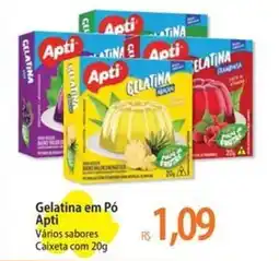 Atacadão Gelatina em Pó Apti oferta