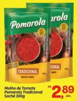 Fort Atacadista Molho de Tomate Pomarola Tradicional Sachê oferta