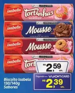 Fort Atacadista Biscoito Isabela Sabores oferta