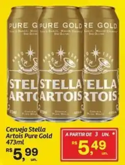 Fort Atacadista Cerveja Stella Artois Pure Gold oferta
