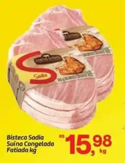 Fort Atacadista Bisteca Sadia Suina Congelada Fatiada oferta