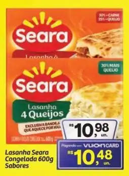 Fort Atacadista Lasanha Seara Congelada Sabores oferta
