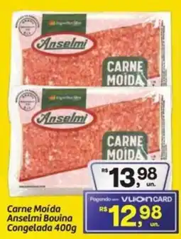 Fort Atacadista Carne Moída Anselmi Bovina Congelada oferta