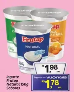 Fort Atacadista logurte Frutap Natural Sabores oferta