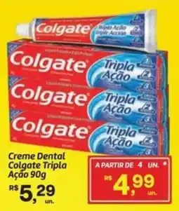 Fort Atacadista Creme Dental Colgate Tripla Ação oferta