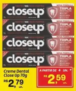 Fort Atacadista Creme Dental Close Up oferta