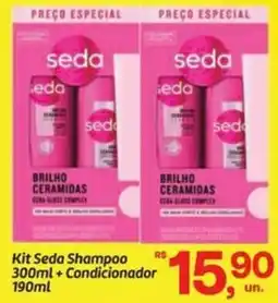 Fort Atacadista Kit Seda Shampoo + Condicionador oferta