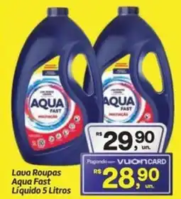 Fort Atacadista Lava Roupas Aqua Fast Líquido oferta
